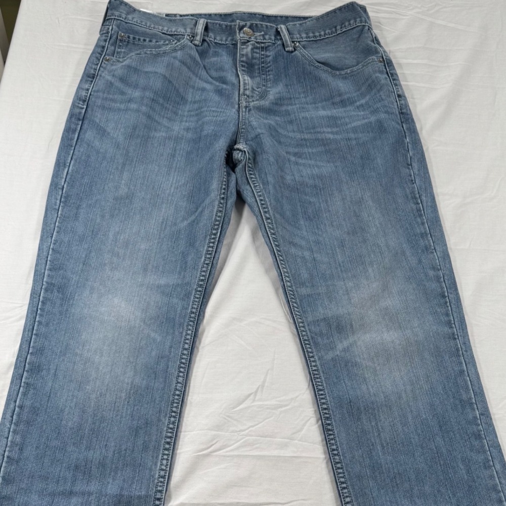 Levi's 511 Slim Fit Jeans Mens 32x32 Light Wash Blue Indie Streetwear Casual